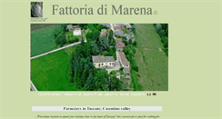 Desktop Screenshot of fattoria-marena.it